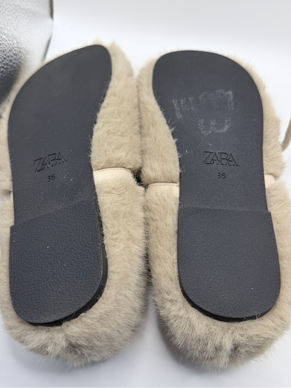 Faux Fur Ballet Flats by Zara - Picture 5 of 7